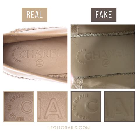 fake chanel shoes how to spot